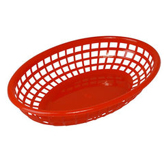 Zodiac Polypropylene Fast Food Basket 9x6" (Pack of 6)