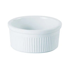 Porcelite White Ribbed Porcelain Ramekin 4oz (Pack of 12)