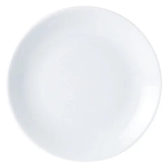 Porcelite Standard White Coupe Plate 7" (Pack of 6)