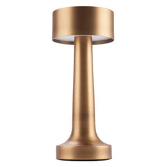 DPS Geo Stainless Steel Touch Control Table Lamp 21cm
