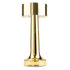 DPS Geo Stainless Steel Touch Control Table Lamp 21cm