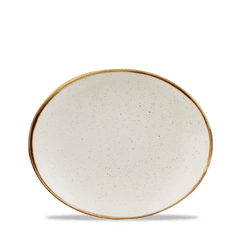Churchill Stonecast Oval Coupe Plate 7.75" (Pack of 12)