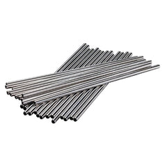 Beaumont Stainless Steel Straws 8.5" (Pack of 25)