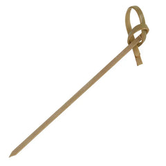 Fiesta Compostable Bamboo Looped Skewers 90mm (Pack of 100)