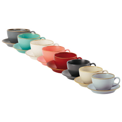 Porcelite Seasons Bowl Shape Cup 9oz (Pack of 6)