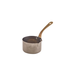 GenWare Vintage Steel Mini Sauce Pan w/ Lip 7.8x4.5cm (Pack of 6)