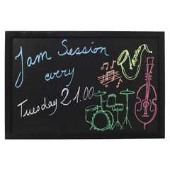GenWare Black Wall Chalk Board 60x80cm