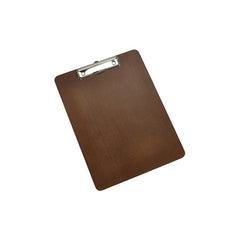GenWare Brown Wooden Menu Clipboard A4